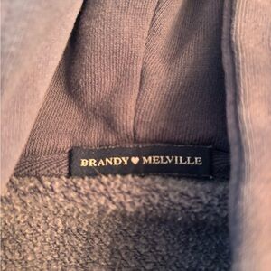 Brandy Melville Gray/blue Sweater